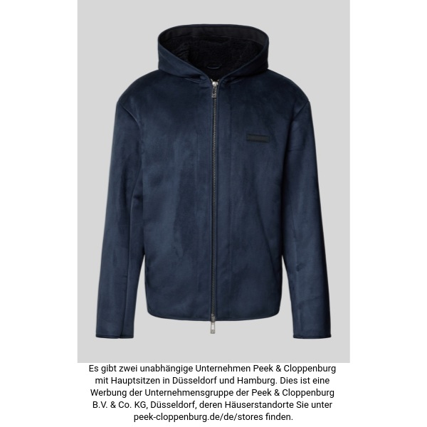 Armani Exchange Herren Marine Jacke Mit Kapuze Mittel