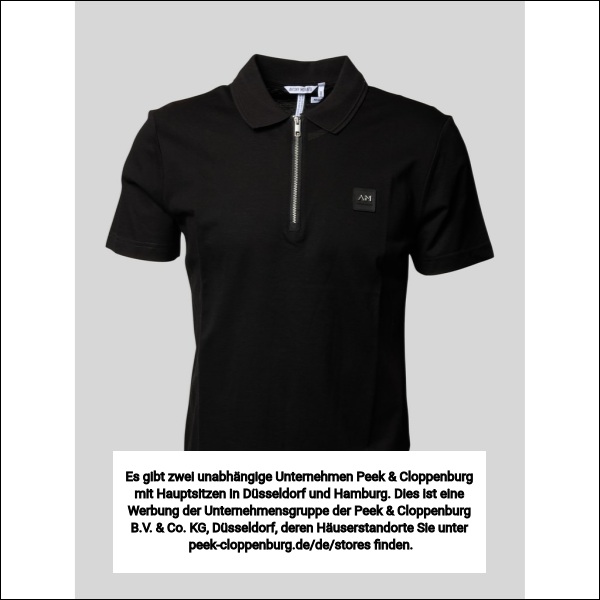 Antony Morato Herren Poloshirts Schwarz Gr. Groß