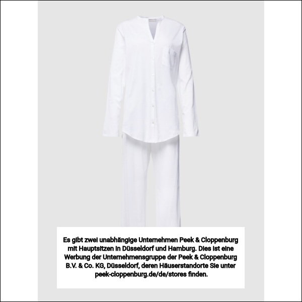Hanro Damen Pyjamas Beige Gr. Mittel
