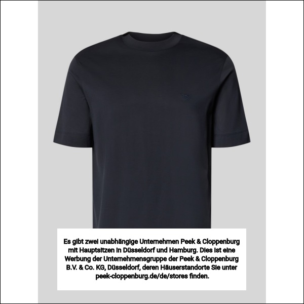 Emporio Armani Herren Armani T-Shirts Blau Gr. Klein